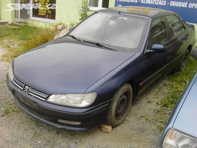 Peugeot 406 2.1 TD 1998 prodám veškeré Velká Dobrá